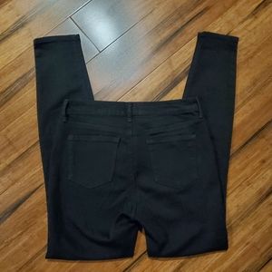 Super Soft Jessica Simpson Kiss Me Skinny Black Jeans, Size 29/8, EUC.